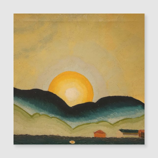 Puerto de Northport (1929) Arthur Dove (Anverso)