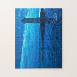 Puerto de Portsmouth - rompecabezas azul