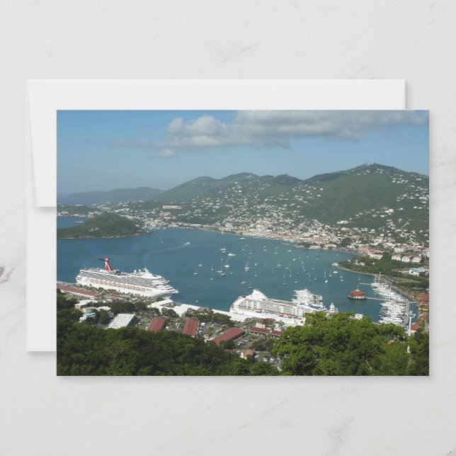 Puerto de St. Thomas Islas Vírgenes Estadounidense (Anverso)