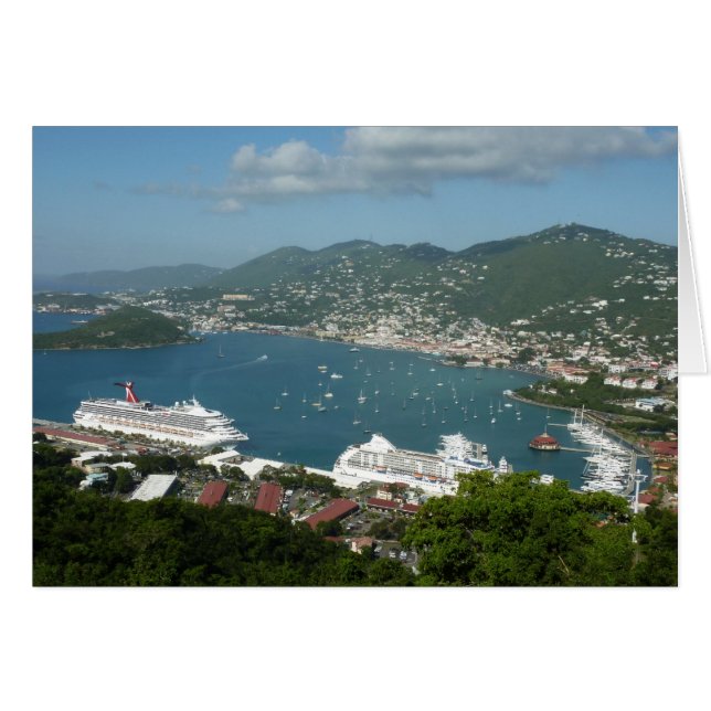 Puerto de St. Thomas Islas Vírgenes Estadounidense (Anverso (Horizontal))