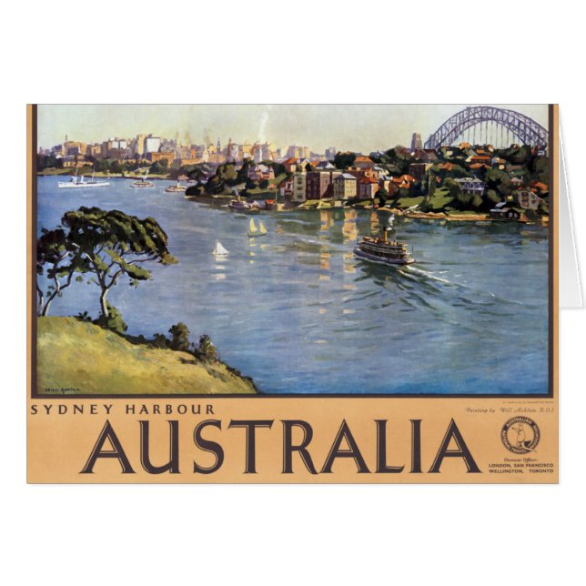 Puerto de Sydney, Australia (Anverso (Horizontal))