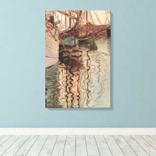 Puerto de Trieste por Egon Schiele, Arte Antiguo