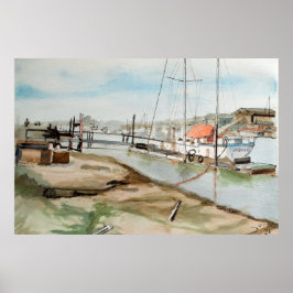Puerto de Walberswick Arte Costero de Suffolk