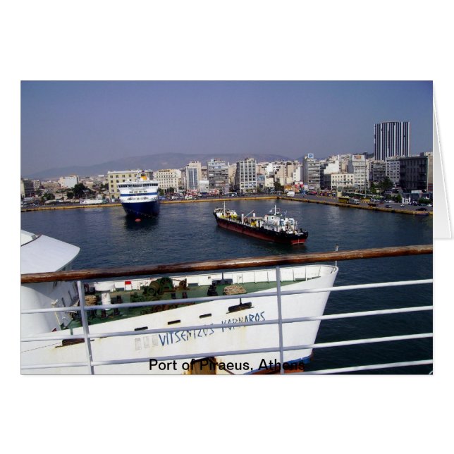 Puerto del Pireo, Atenas (Anverso (Horizontal))
