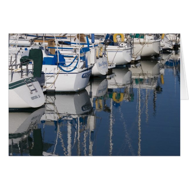 Puerto deportivo de Ventura, California (Anverso (Horizontal))