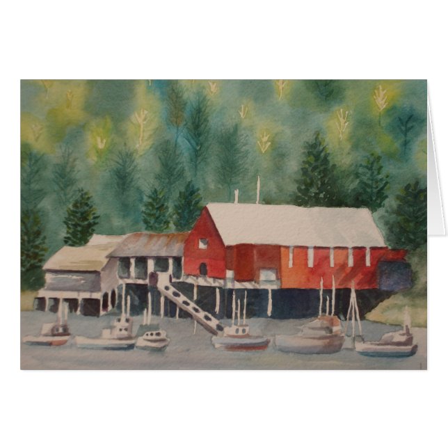 Puerto en Alaska (Anverso (Horizontal))