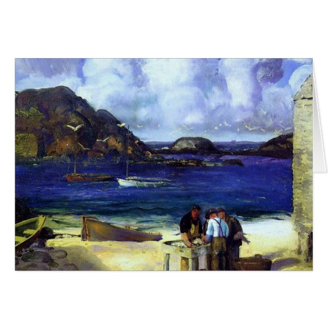 Puerto en Monhegan (Anverso (Horizontal))