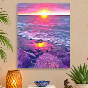 Puerto Vallarta Malecon Atardecer 0911 Arte