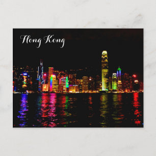 Puerto Victoria de Hong Kong #2 postal