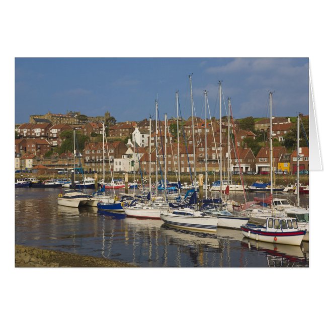 Puerto, Whitby, North Yorkshire, Inglaterra (Anverso (Horizontal))