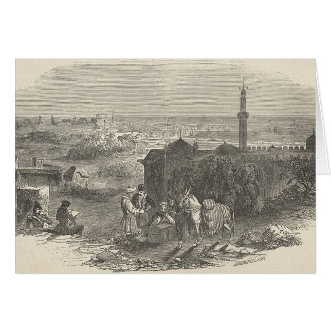 Puertos extranjeros del maíz, Alexandría (Anverso (Horizontal))