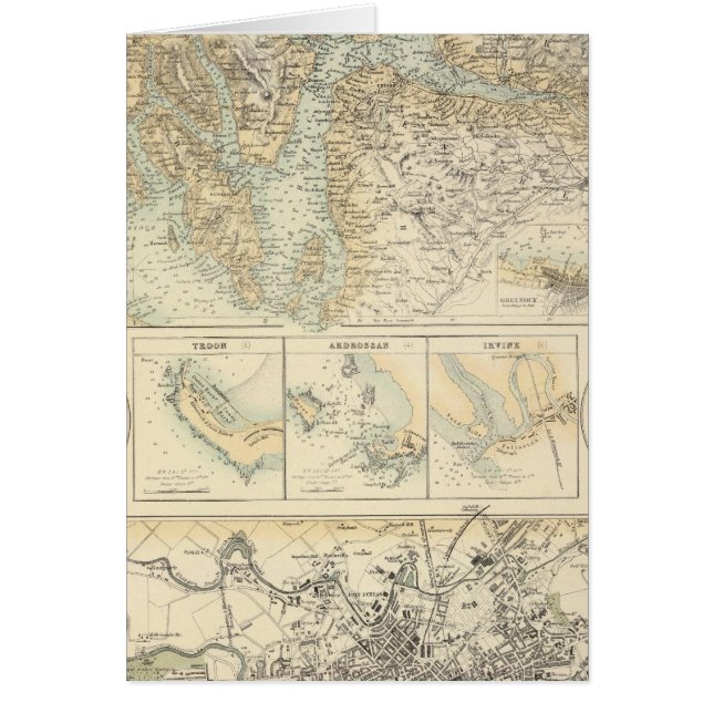 Puertos y puertos en la costa occidental de Escoci (Frente)