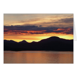 Puesta de sol de Alaska I Hermosa fotografía de Al