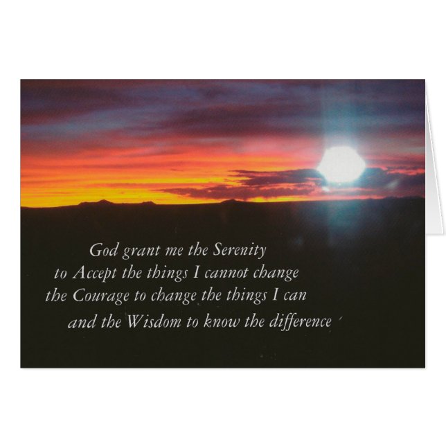 puesta de sol de la serenidad 3 (Anverso (Horizontal))