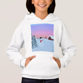 Puesta de sol de Navidad