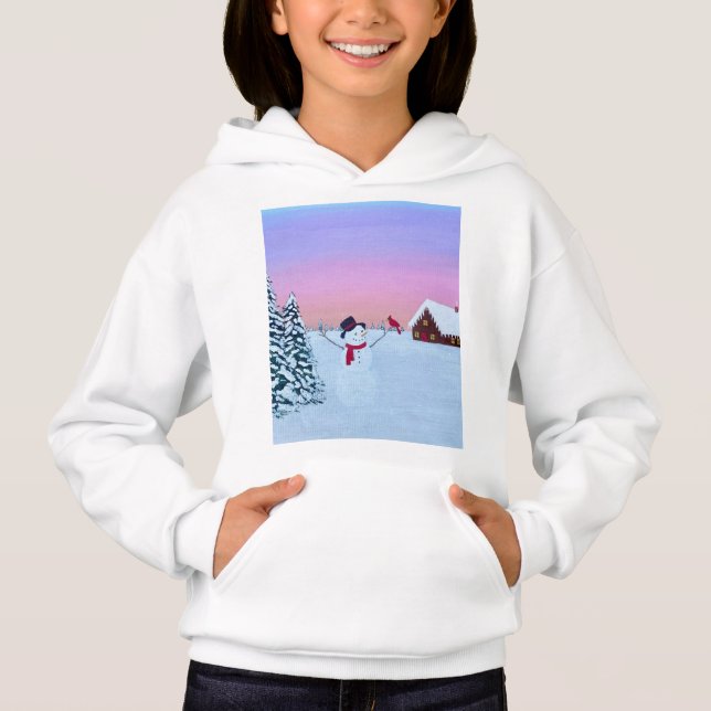Puesta de sol de Navidad (Anverso)