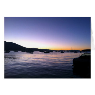 Puesta de sol de Tahoe