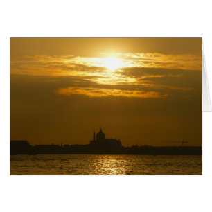 puesta de sol de venecia