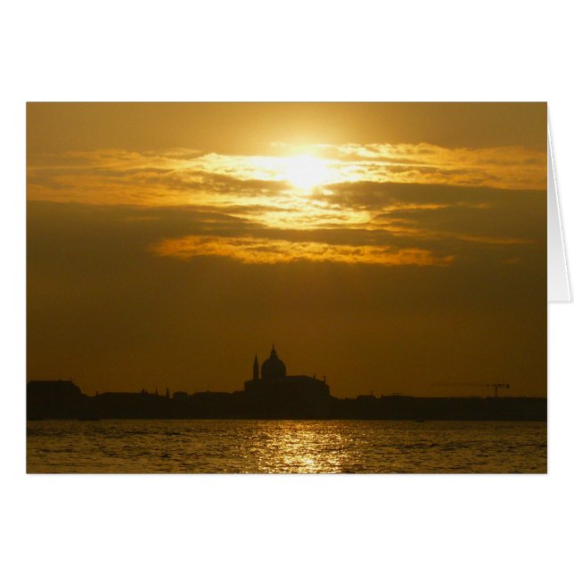 puesta de sol de venecia (Anverso (Horizontal))