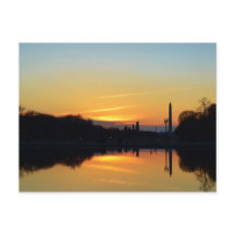 Puesta de sol desde Capitol Hill. Postal