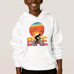 Puesta de sol en bicicleta