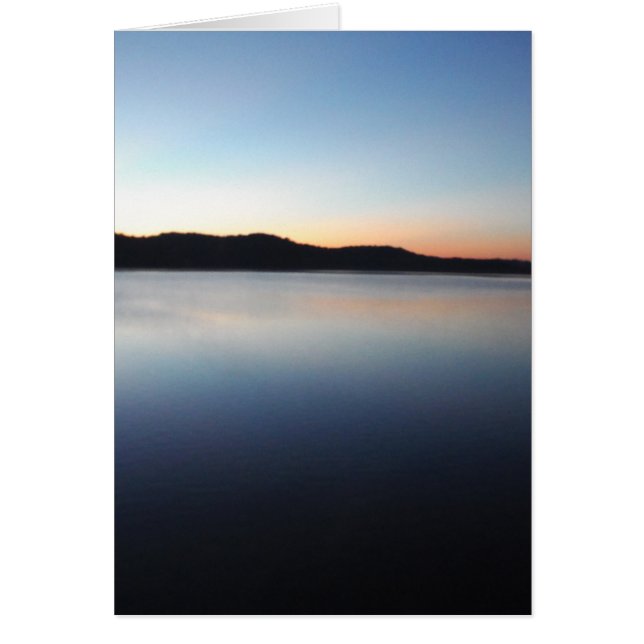 Puesta de sol en el lago Arrowhead (Frente)