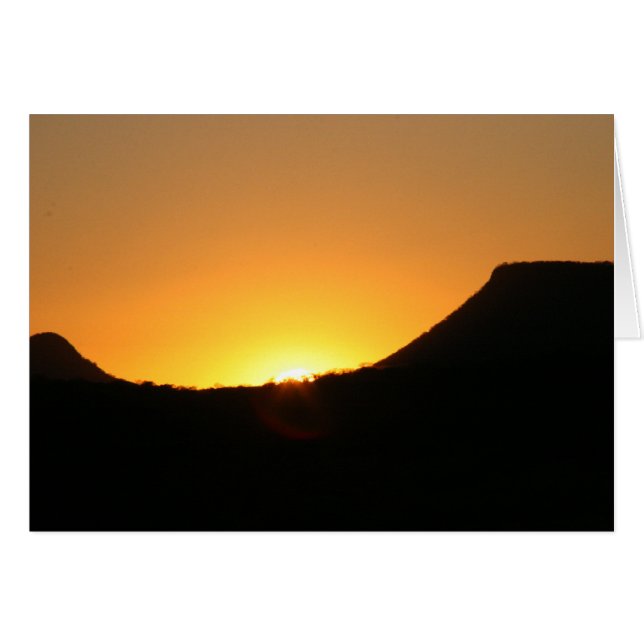 puesta de sol en méxico (Anverso (Horizontal))