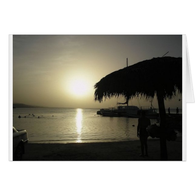 puesta de sol en ocho rios (Anverso (Horizontal))