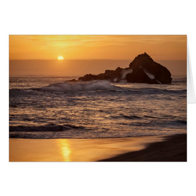 Puesta de sol en Pfeiffer Beach (Anverso (Horizontal))