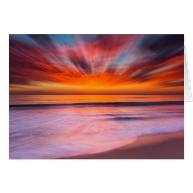 Puesta de sol en Tamarack Beach | Carlsbad, CA (Anverso (Horizontal))