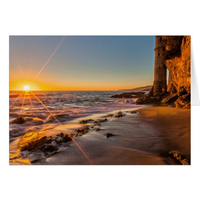 Puesta de sol en Victoria Beach 2 (Anverso (Horizontal))
