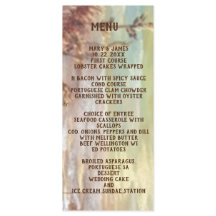 Puesta de sol náutica en el menú plano de la playa