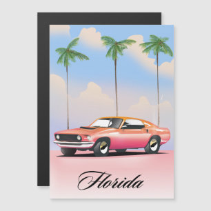 Puesta de sol rosa de Florida