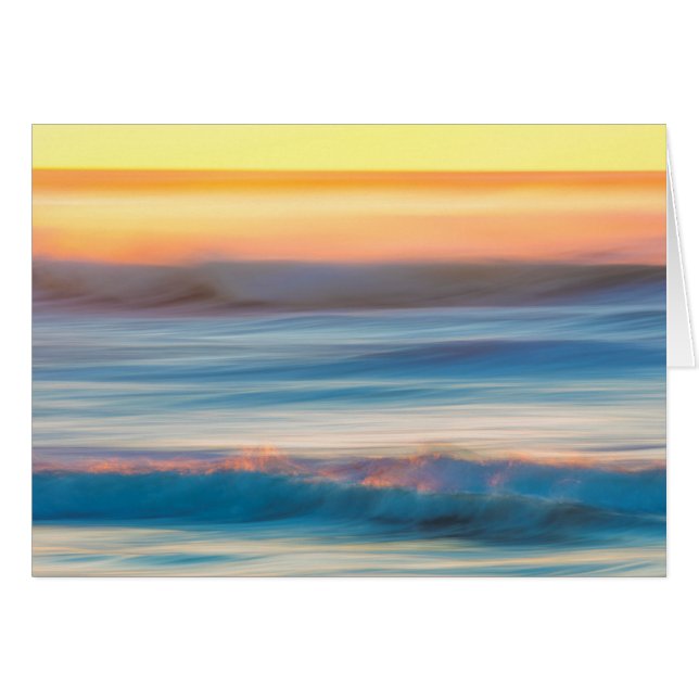 Puesta de sol y océano | Parque Estatal Cape Disap (Anverso (Horizontal))