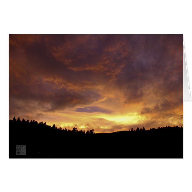 Puesta del sol (Anverso (Horizontal))