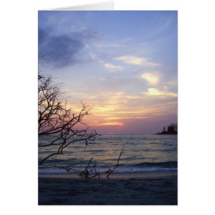 Puesta del sol 1 de la isla de palma