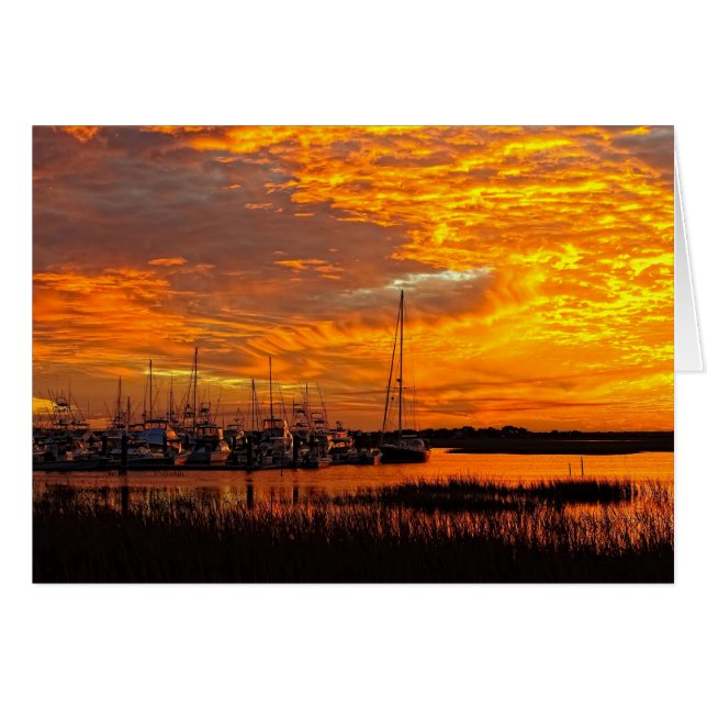 Puesta del sol de la ensenada de Tolers (Anverso (Horizontal))