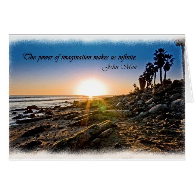 Puesta del sol de Muir (Anverso (Horizontal))