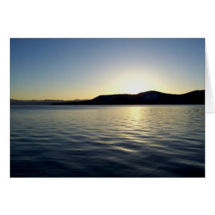 Puesta del sol de Tahoe