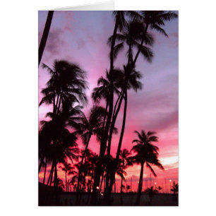 Puesta del sol de Waikiki