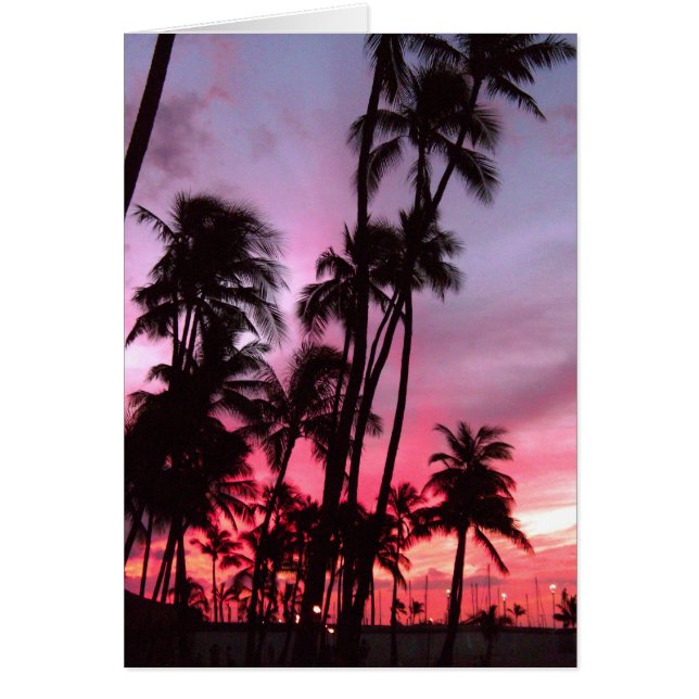 Puesta del sol de Waikiki (Frente)