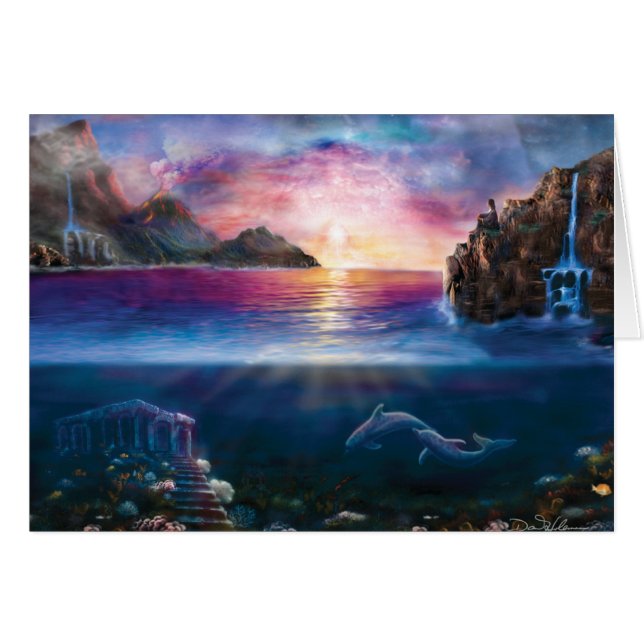 Puesta del sol del escorpión (Anverso (Horizontal))