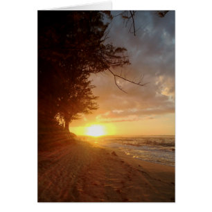 Puesta del sol hawaiana