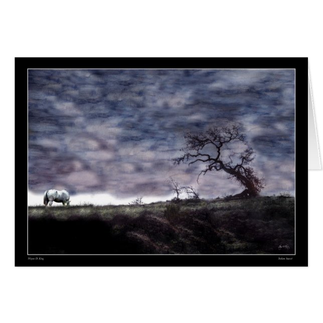 Puesta del sol india (Anverso (Horizontal))