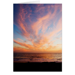 Puesta del sol magnífica