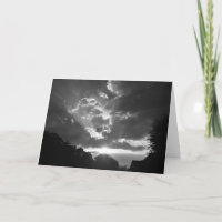 Puesta del sol/Noir, tarjeta