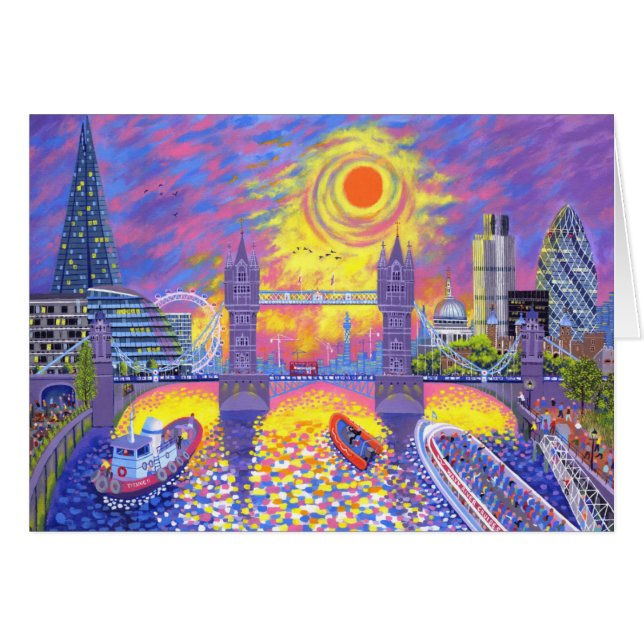 Puesta del sol: Piscina de Londres 2013 (Anverso (Horizontal))