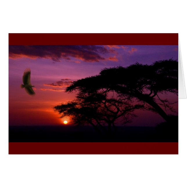 Puesta del sol púrpura pacífica (Anverso (Horizontal))