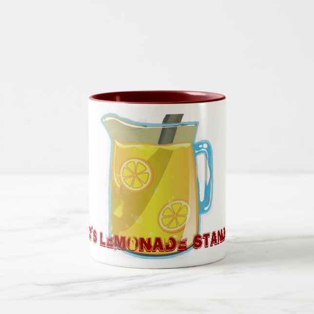 Puesto de limonadas oxidado .com de la taza de (Centro)