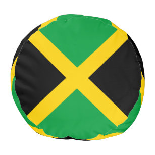 Puf Bandera de Jamaica patriótica